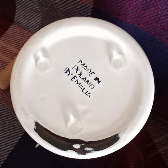 EUC Emalia Poland Antique Enamel-Ware Milk/Cream Tin - Picture 3 of 5